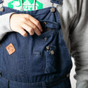 grn outdoor(ジーアールエヌアウトドア) HIASOBI CAMPER BIG BEN OVERALL【BLACKDENIM】