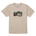 FIELD SEVEN × FIELDOG コラボ キャンプTシャツ カジュアルトップス ウエア ダブルステッチ ハイエース フレンチブルドッグ  　
