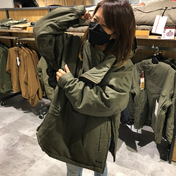 KRIFF MAYER×FIELD SEVENコラボ企画　HINOKOシンサレート中綿ギアJK カジュアルトップス アノラックパーカー アウター 難燃    アメカジ