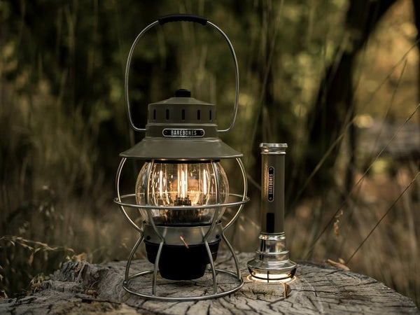 Barebones Living ( ベアボーンズ ) レイルロードランタンLED　オーシャンブルー | インテリアとしても お洒落な LED ランタン