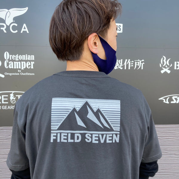 KRIFF MAYER×FIELD SEVENコラボ企画　 ｳｪｯﾄﾌﾟﾛﾃｸﾄ半袖T　2247802F