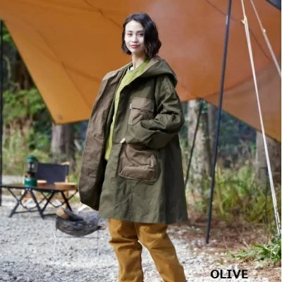 JRD（ジェーアールディ―）JRD&JARLD フード ポンチョコートHOODED FIRE PROOF PONCHO COAT