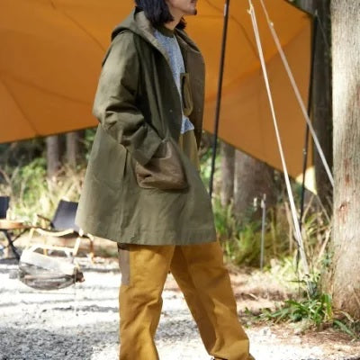 JRD（ジェーアールディ―）JRD&JARLD フード ポンチョコートHOODED FIRE PROOF PONCHO COAT