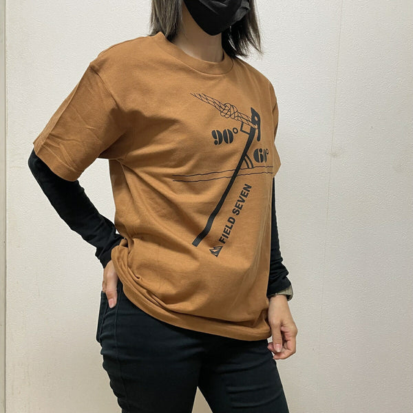 FIELD SEVEN(フィールドセブン) ぺぐT-shirt R キャメル