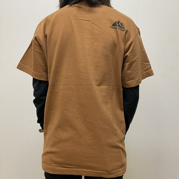 FIELD SEVEN(フィールドセブン) ぺぐT-shirt R キャメル