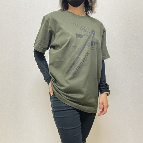 FIELD SEVEN(フィールドセブン) ぺぐT-shirt R オリーブ